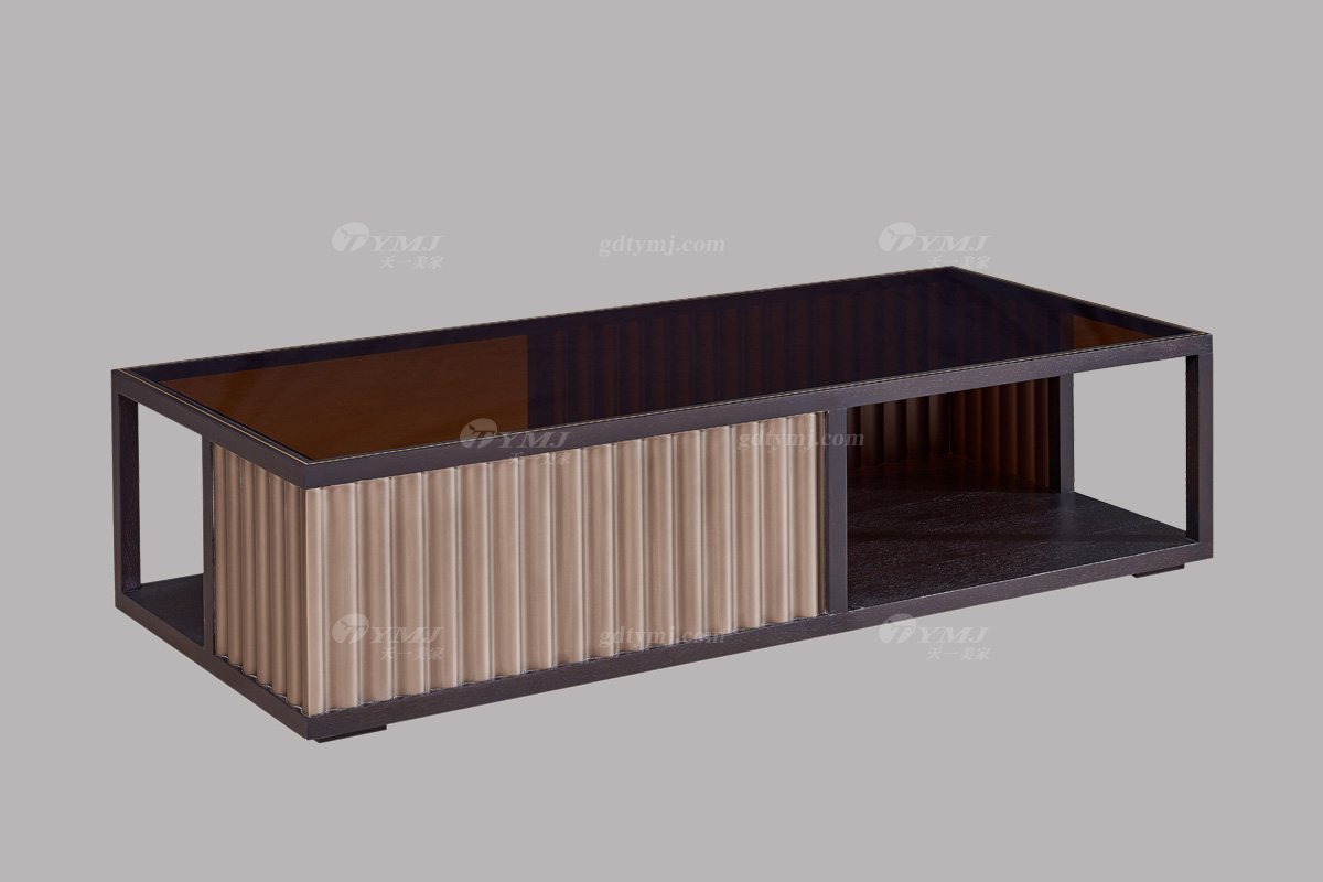 水多视频直播别墅会所家具品牌现代极简轻奢北欧家具创意高弹高密度海绵优质布艺客厅沙发系列茶几
